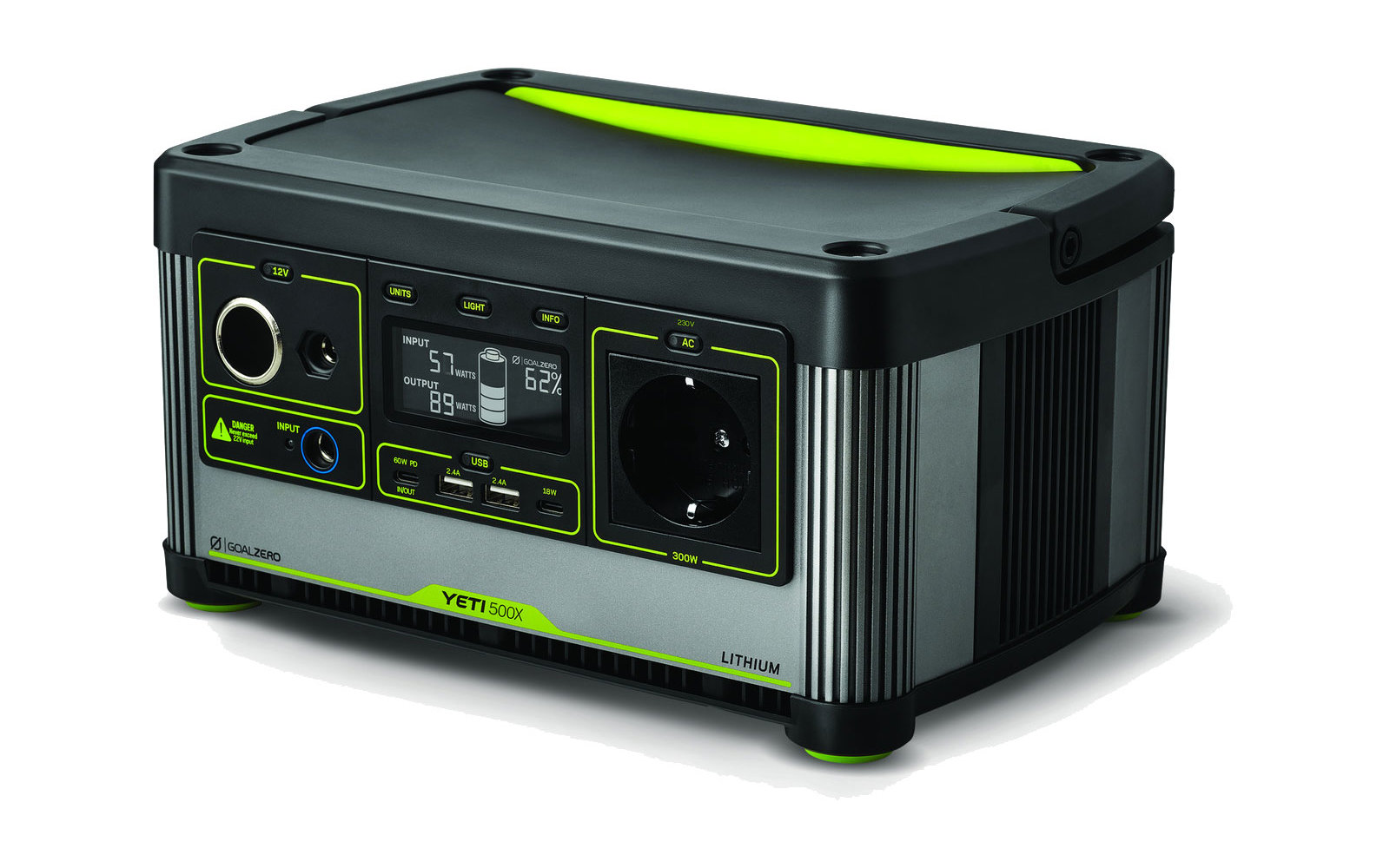 GoalZero Yeti 500X Ladegerät