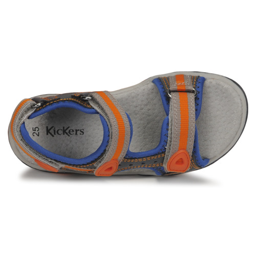 Kickers - KIWI - Bleu / Orange