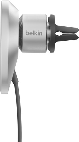 Belkin Telefoonhouder Auto Luchtrooster met MagSafe en Qi2 Opladen Zilver