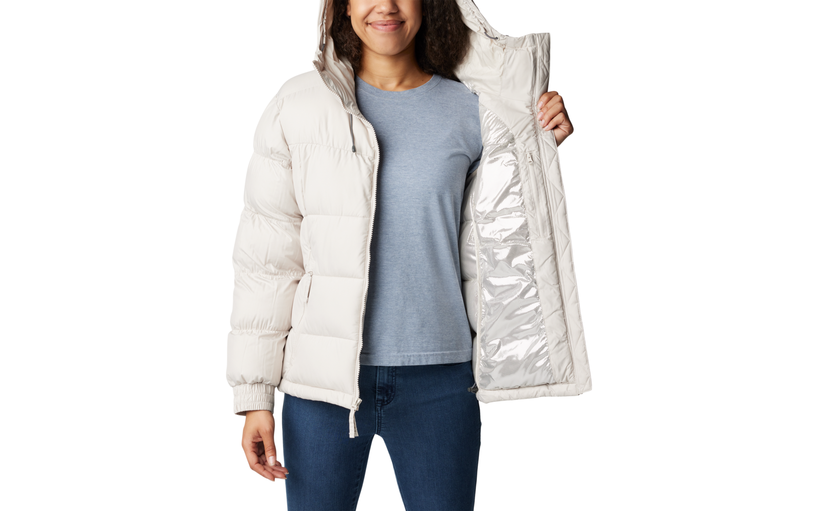 Columbia Pike Lake II isolierte Damenjacke mit Kapuze
