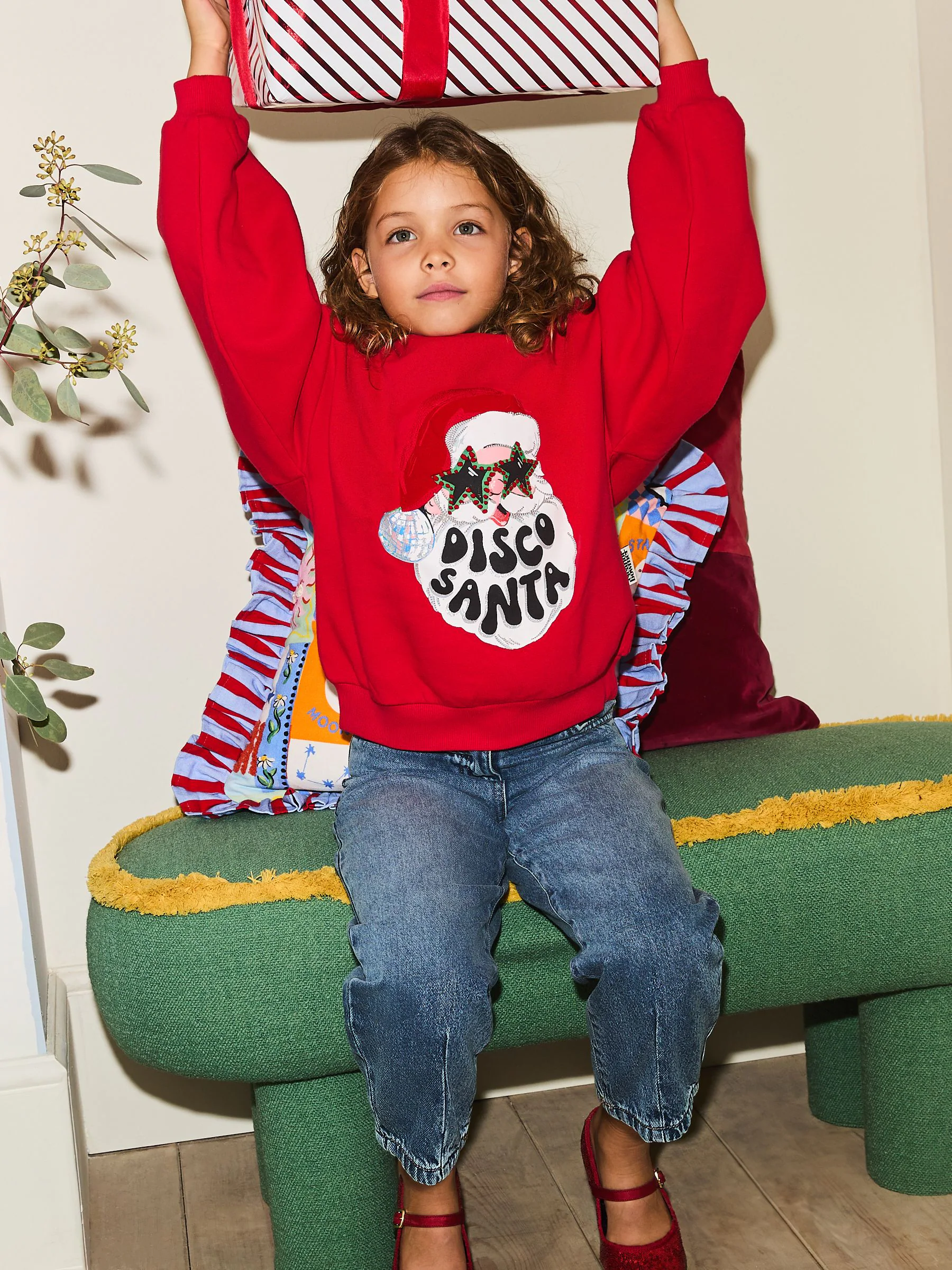 Eleanor Bowmer Disco Santa Sweatshirt