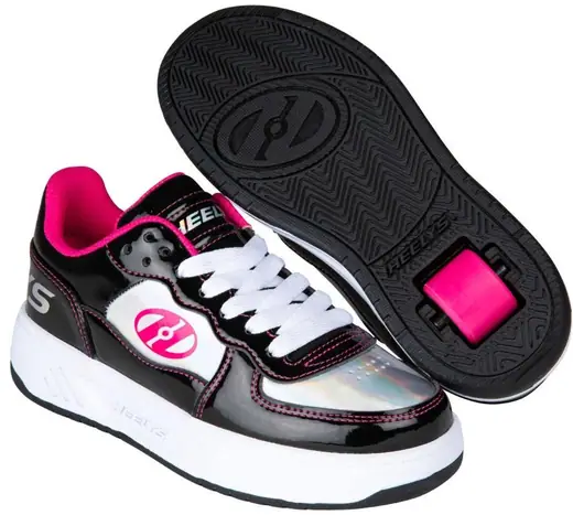 Heelys Rezerve Low Sort/Pink Rullesko | SkatePro