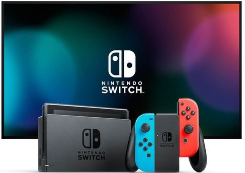 Nintendo Switch - Console - Rood/Blauw - Mario Kart 8 Deluxe Bundel