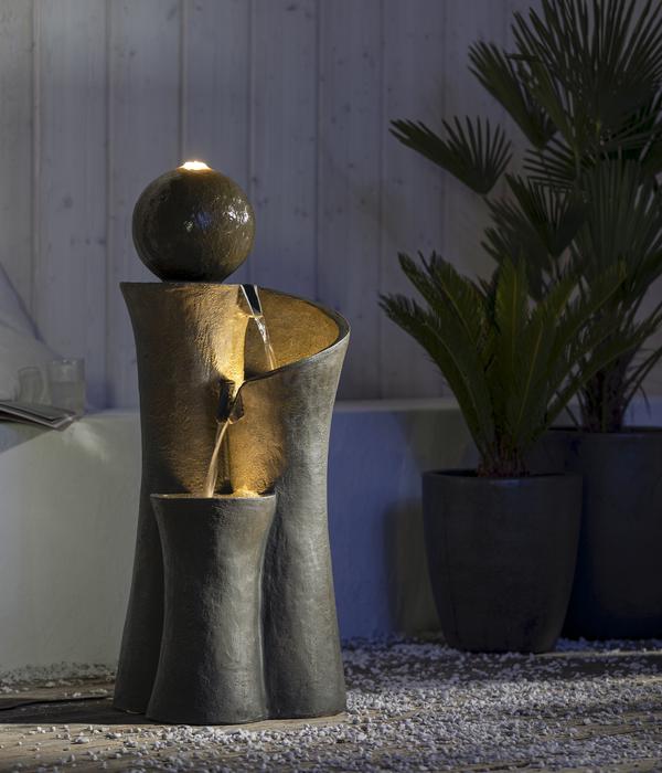 Dehner Polyresin-Gartenbrunnen Acapulco,