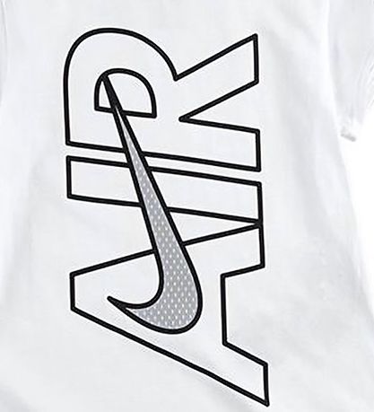 Nike T-Shirt - Weiß m. Logo