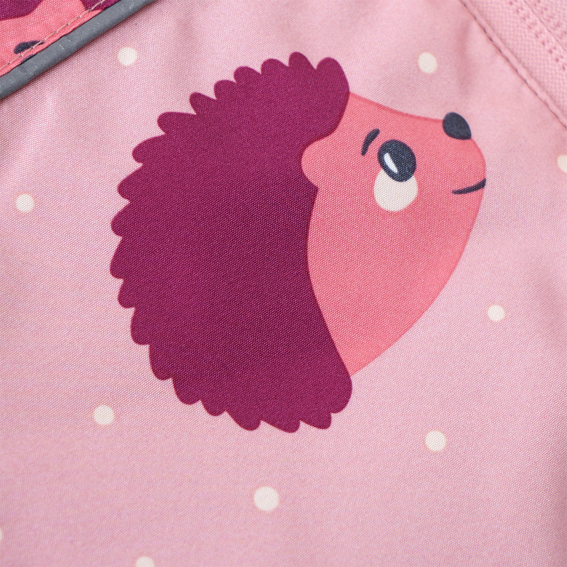 Topolino Mädchen Regenjacke mit Igeln rosa
