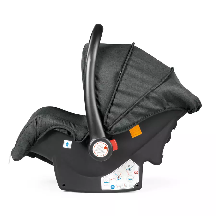 Burigotto Kombikinderwagen 3-in-1 Leblon Dark Grey