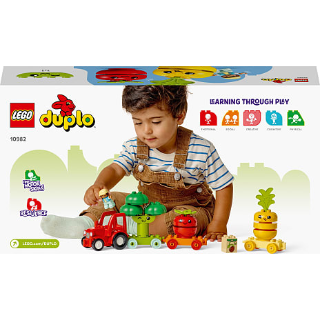 LEGO DUPLO Mine første Traktor med frugt og grøntsager 10982