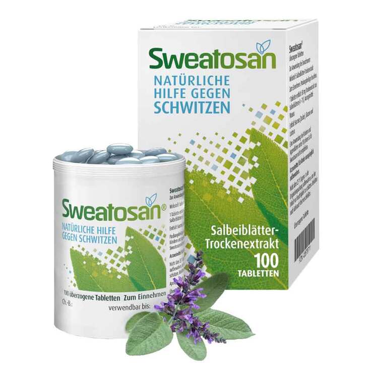 Sweatosan® überzogene Tabletten, 100 St