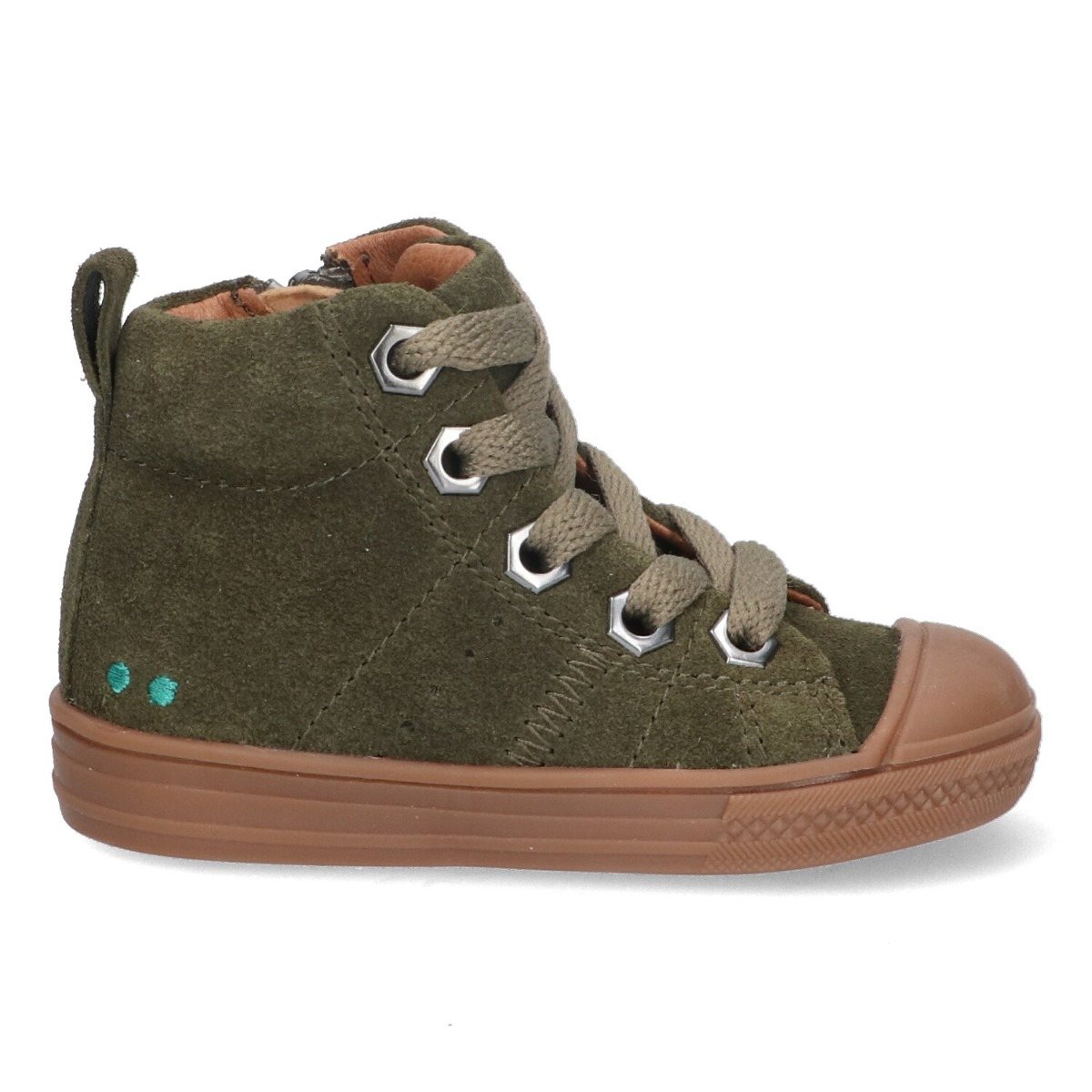 Feline Ferm - Hoge Sneakers Bunnies Groen