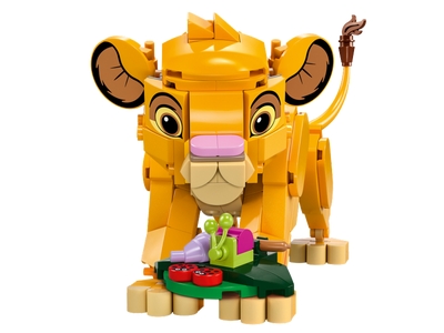 LEGO Simba de Leeuwenkoning als welp (43243)