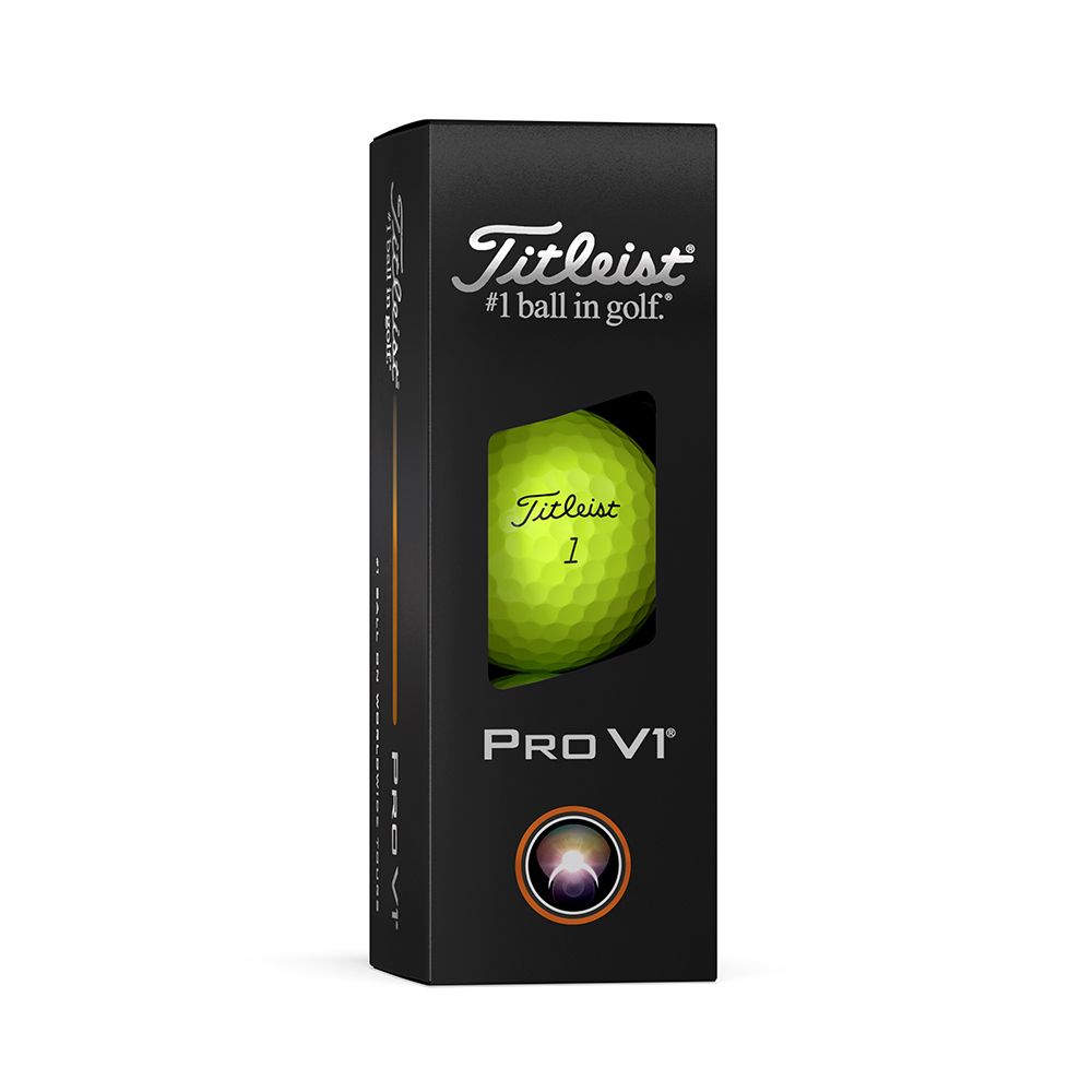 Pro V1 Golfball Gul