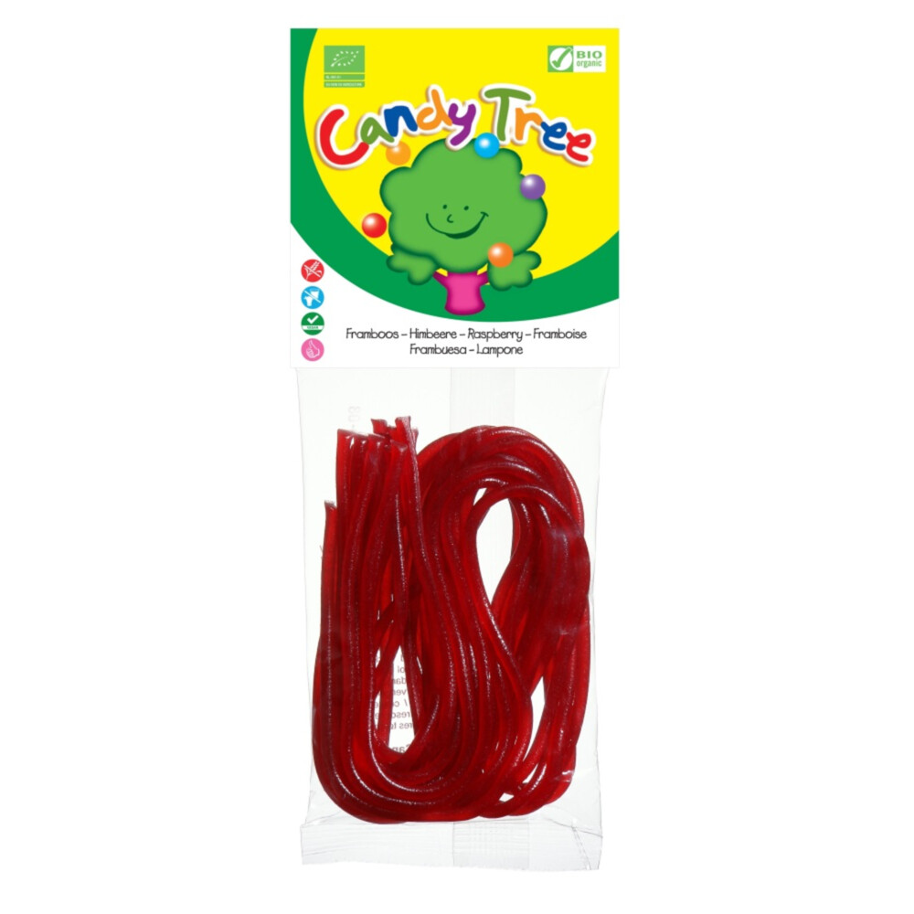 3x Candy tree Frambozenveters Biologisch75 gr