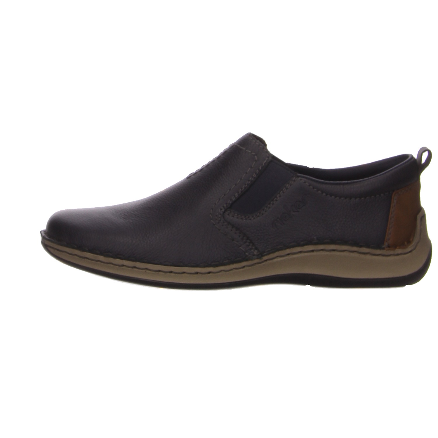 Rieker Slipper blau blau