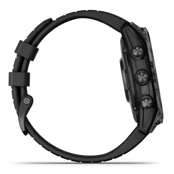 Montre cardio GPS GARMIN FENIX 7 PRO SAPPHIRE SOLAR SAPPHIRE SOLAR/CARBON GREY DLC/TITANE BLACK