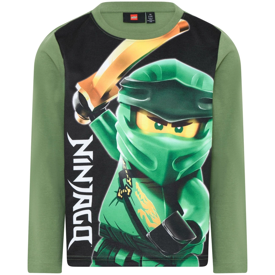 LEGO® WEAR Langarmshirt LWTAYLOR 620 Dark Khaki