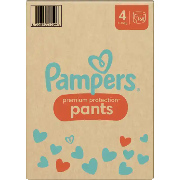 Premium protection Pants Gr. 4 (9-15kg) Monatsbox