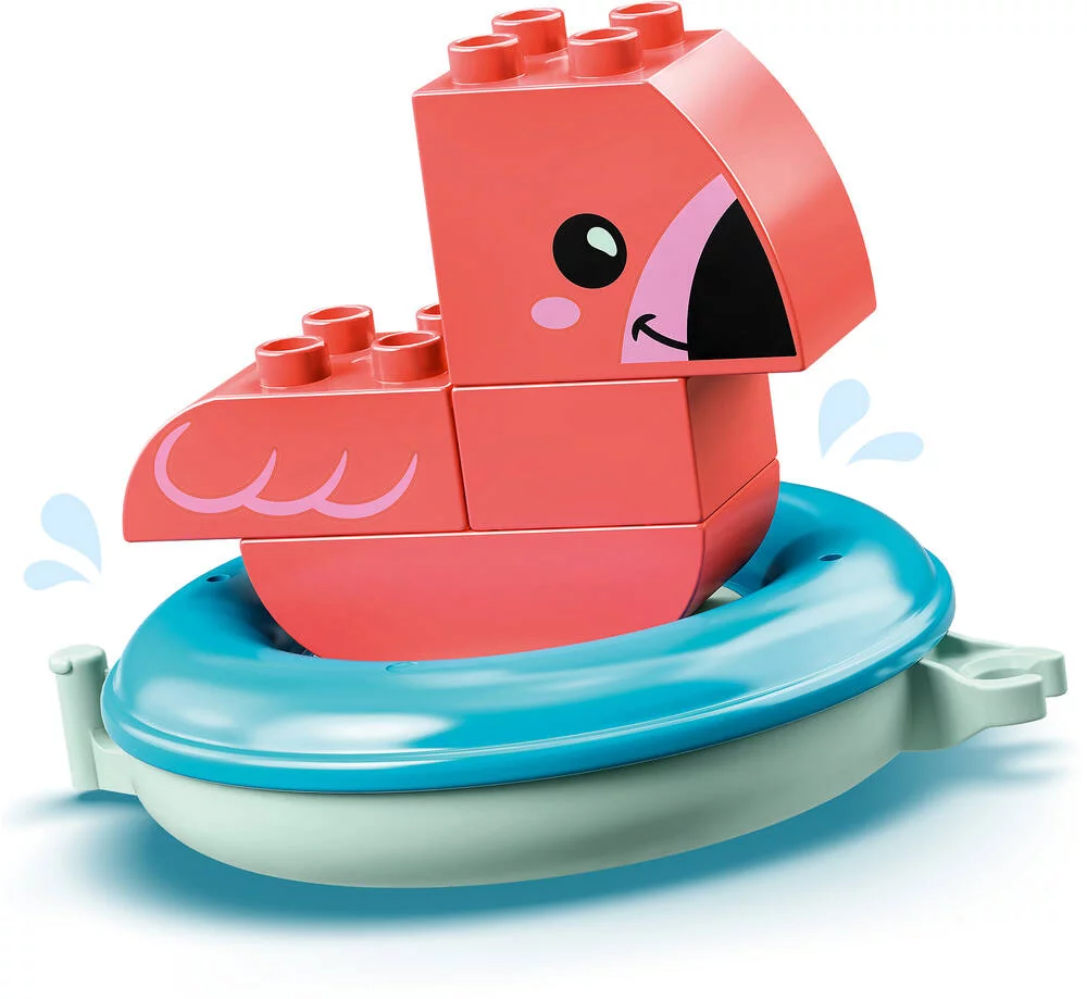 LEGO®DUPLO 10966 - JOUET DE BAIN : L’ILE FLOTTANTE DES ANIMAUX