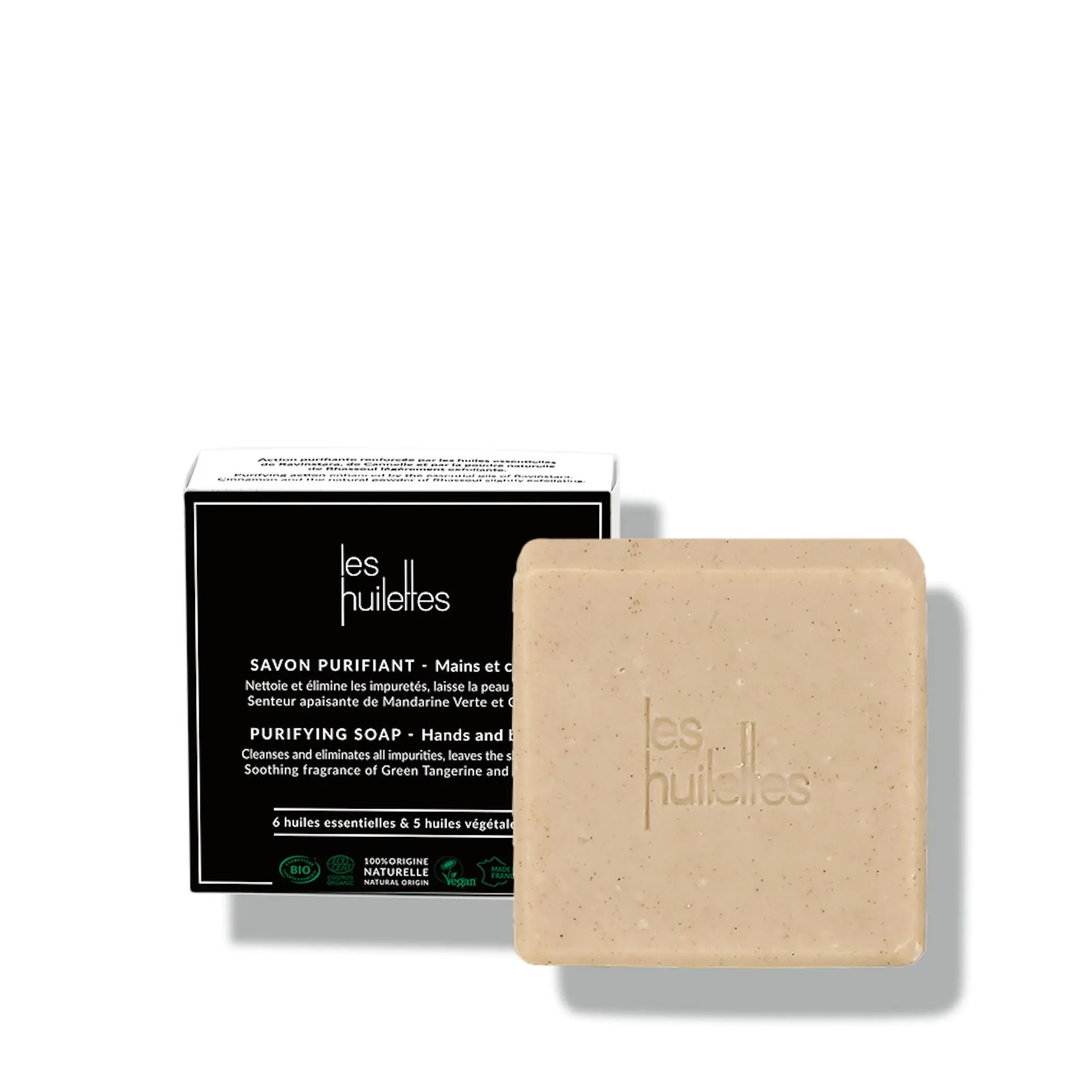 Les Huilettes - Savon Purifiant Savon Mains et Corps- Savon