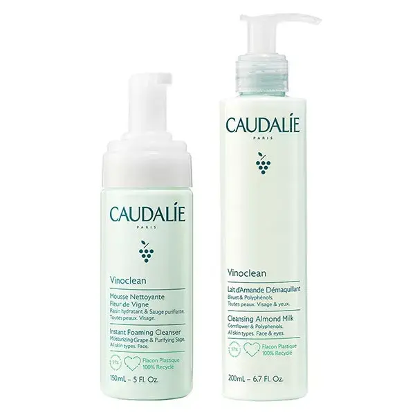 Caudalie Duo Mixology Espuma de Leite Vinoclean