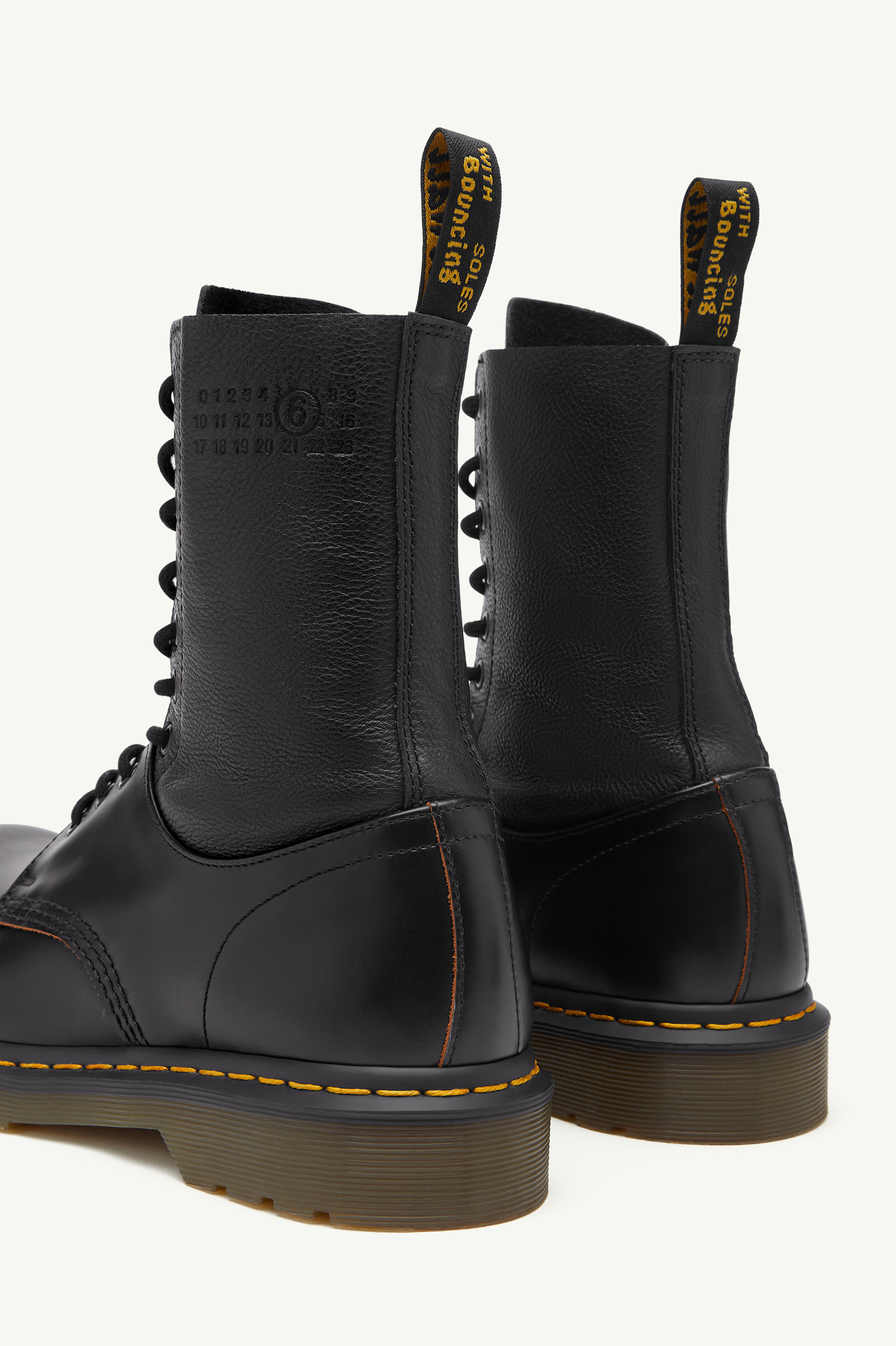 MM6 x Dr. Martens 10 Eye Twisted and Reimagined