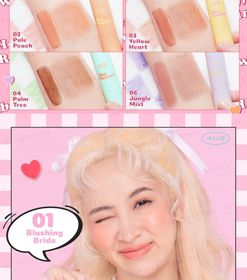 4U2 - Hey Rainbow Liquid Blush