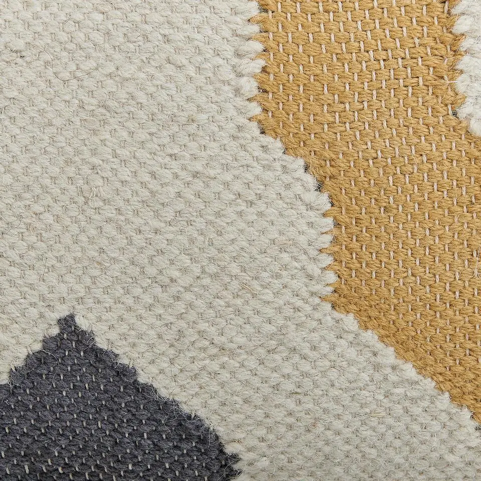 ZEUGMA - Poef - Beige - Wol
