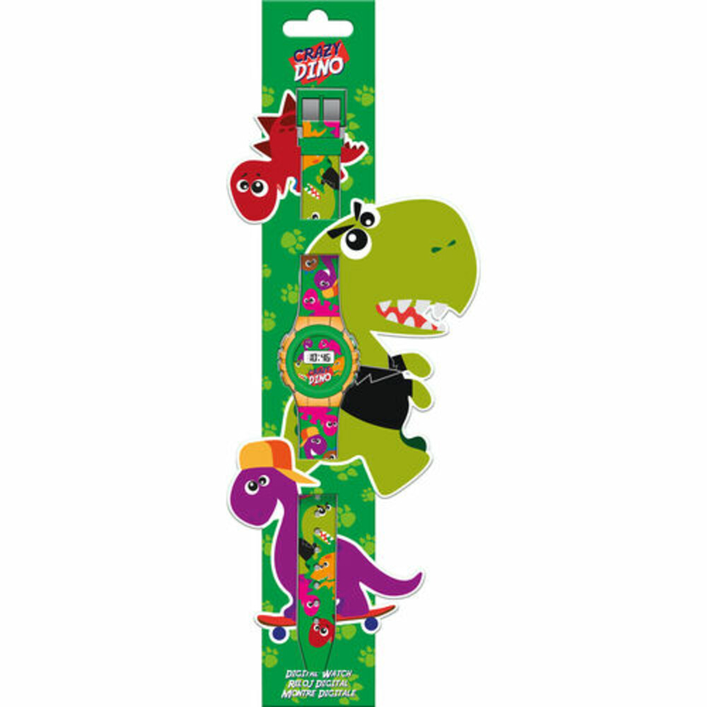 Crazy Dino Digitaal Horloge