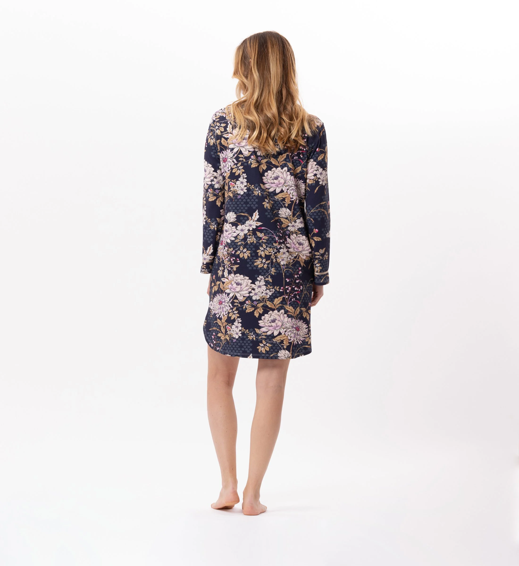 GLORIA 801 - Chemise de nuit en jersey | Multicolore