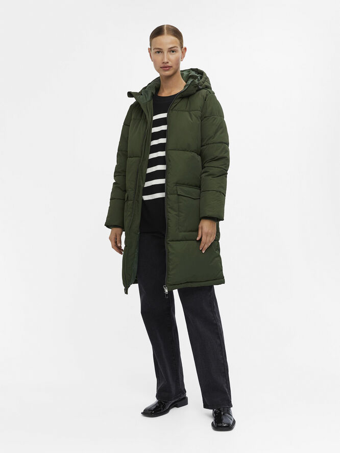 Object OBJZHANNA L/S LONG JACKET NOOS Duffel bag