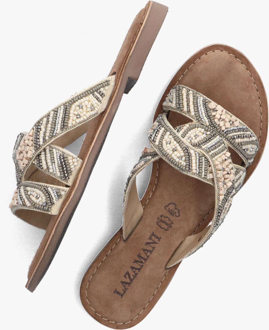 LAZAMANI beige lazamani slippers 75.337