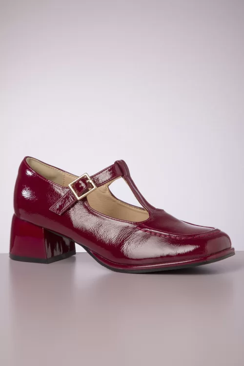 Banned Retro Unforgettable Elizabeth pumps in bordeauxrood