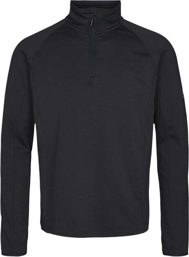 MCKINLEY Mio Half-Zip Mellemlag Sort
