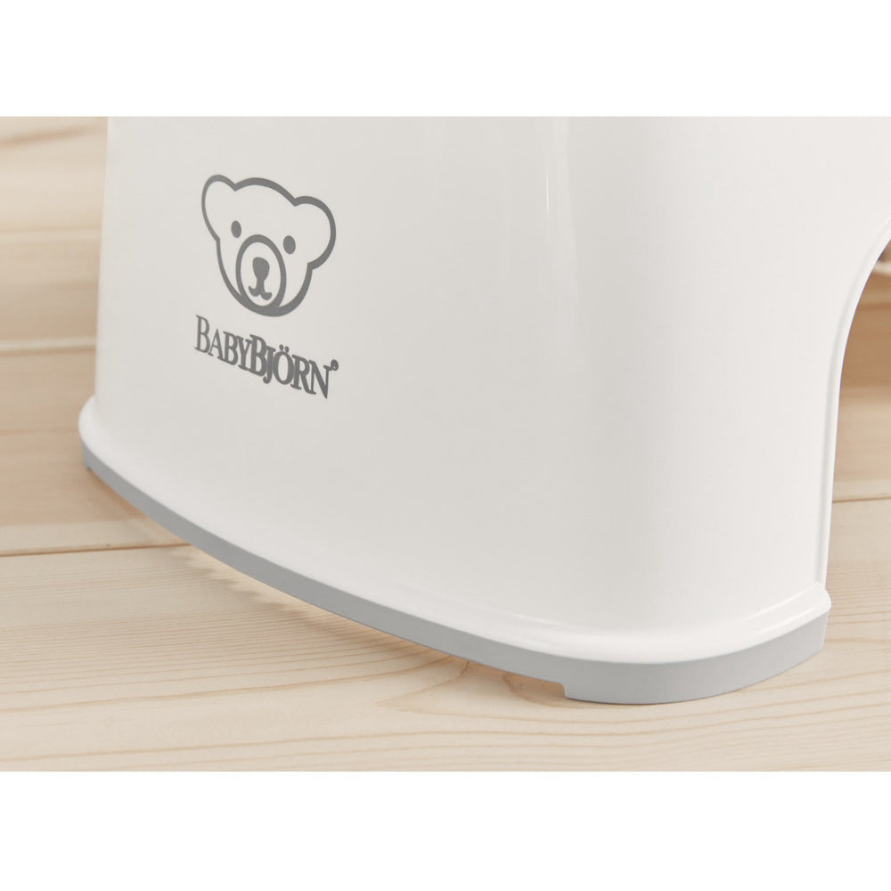 Køb BabyBjörn White/Grey Børnetaburet