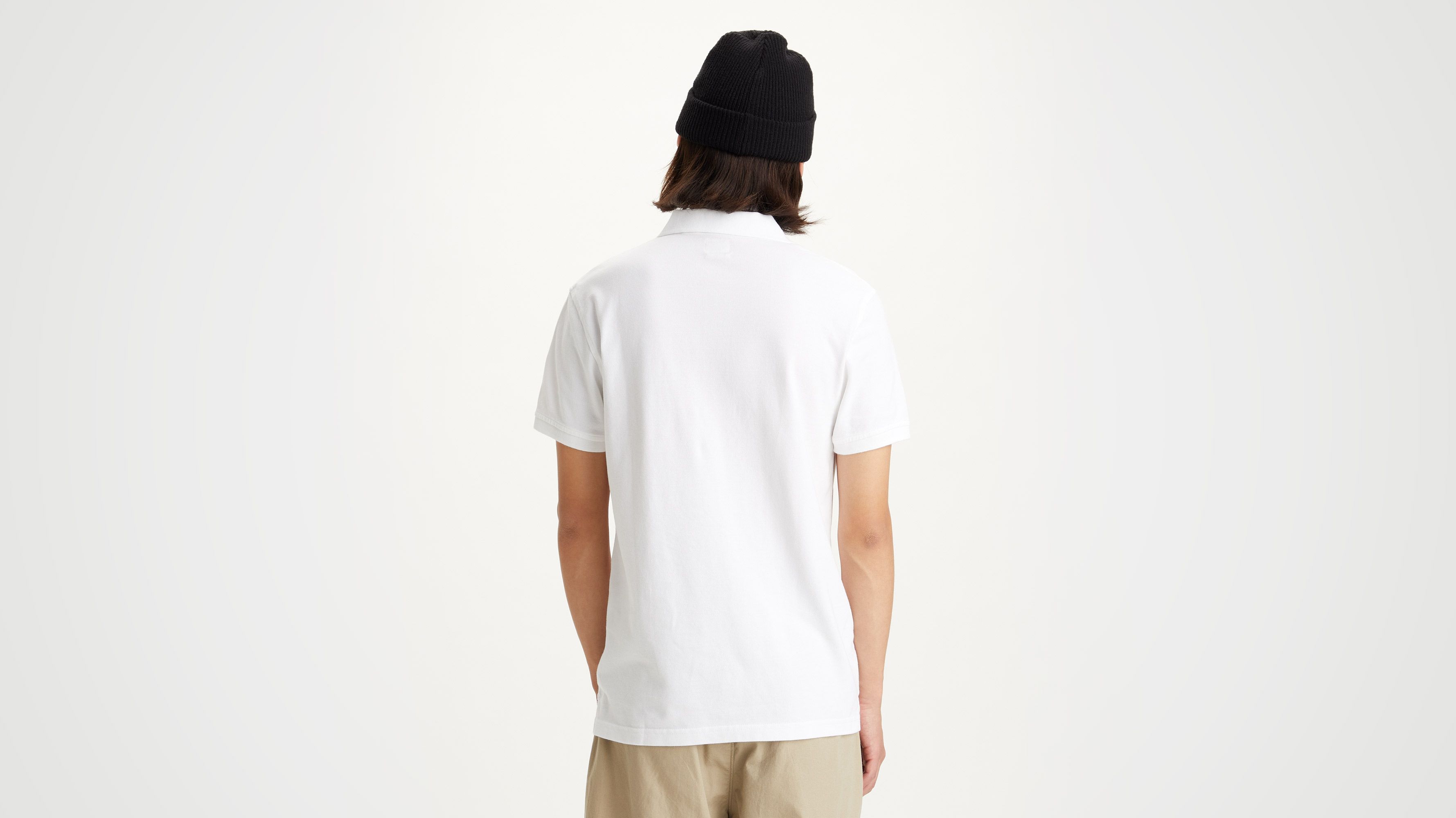 Polo griffé - White - Blanc