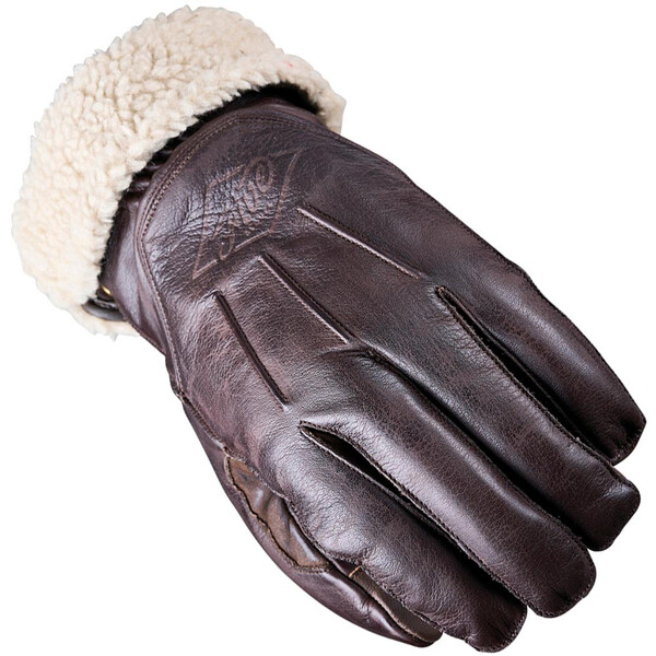 Five - Gants femme Montana Women Marron / Blanc