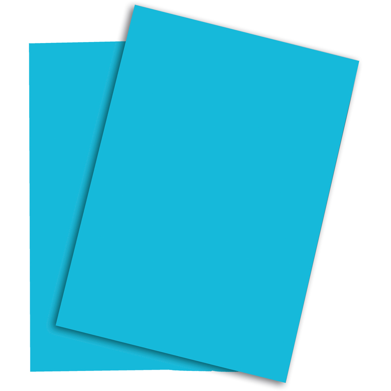 Rainbow Papier farbig, A4, 80 g/m², blau