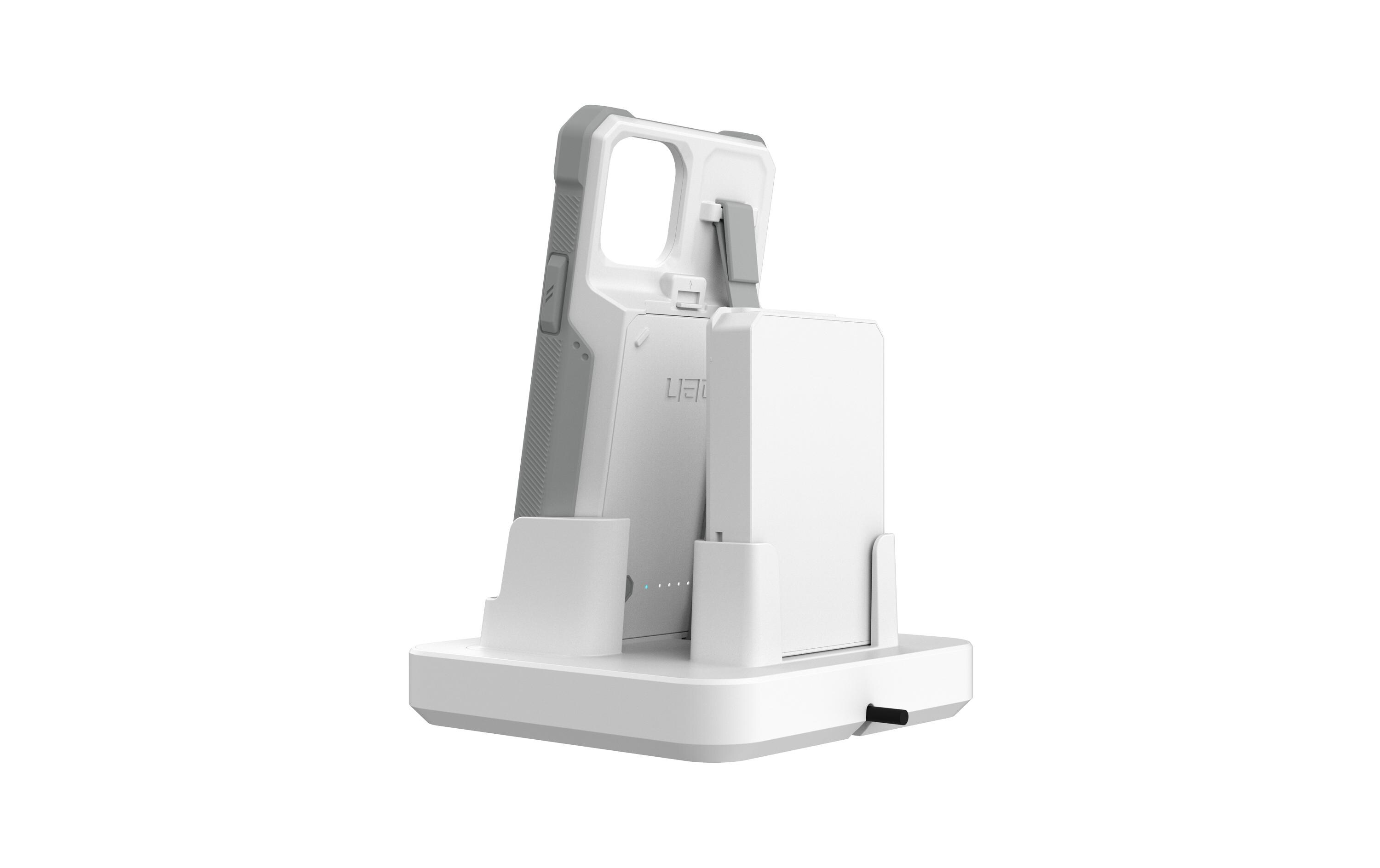 Ladestation Workflow Case Charge Cradle Weiss<br>Ladestation zum Laden von IPhone