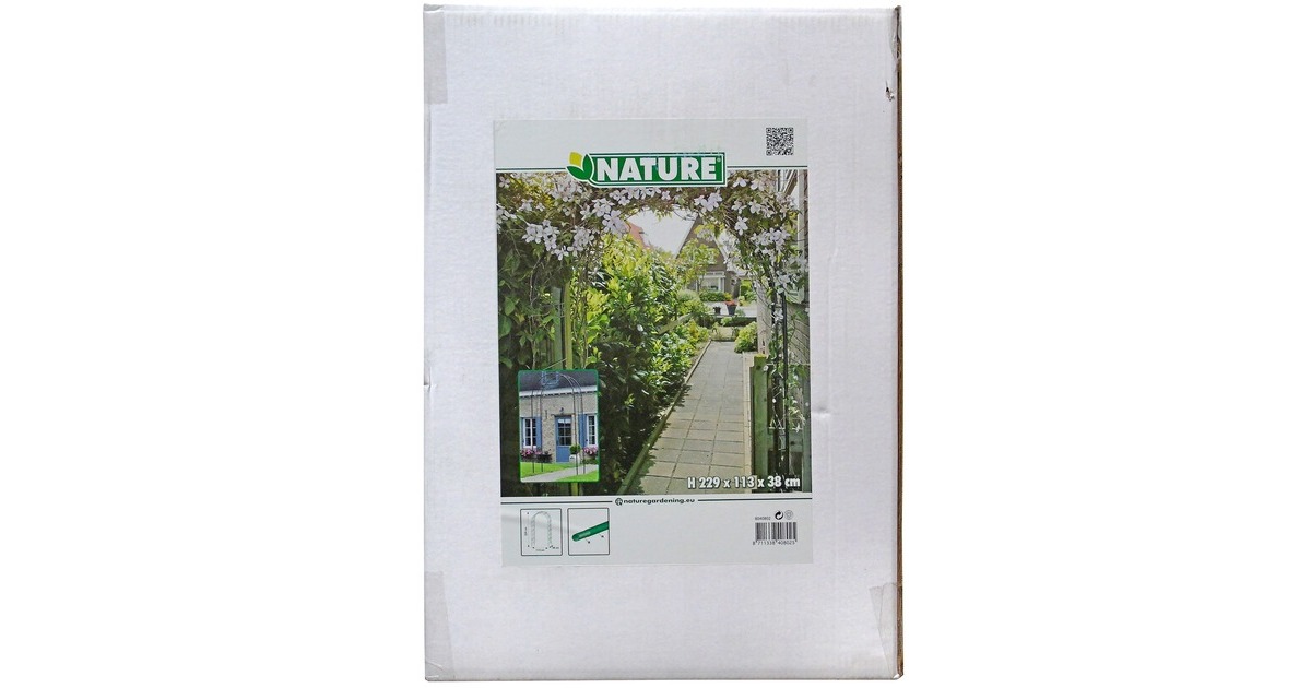 NatureMetalen rozenboog kweekkas  (Zwart)