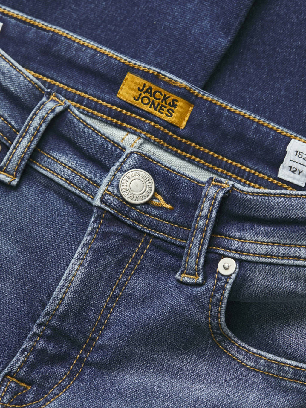 JACK & JONES slim fit jeans JJIGLENN JJORIGINAL blue denim 2