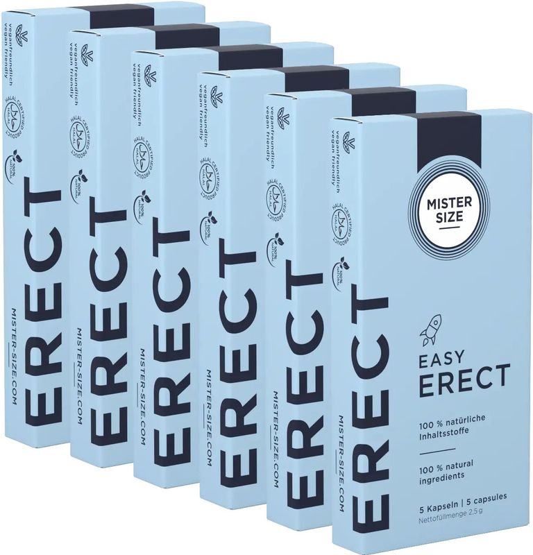 MISTER SIZE Easy Erect Capsules 30 capsules
