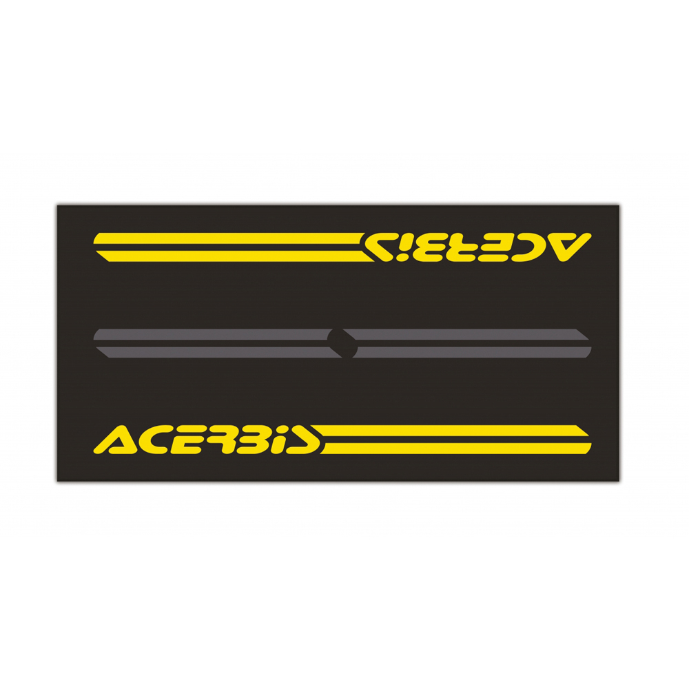 Acerbis - Tapis Moto Noir / Jaune