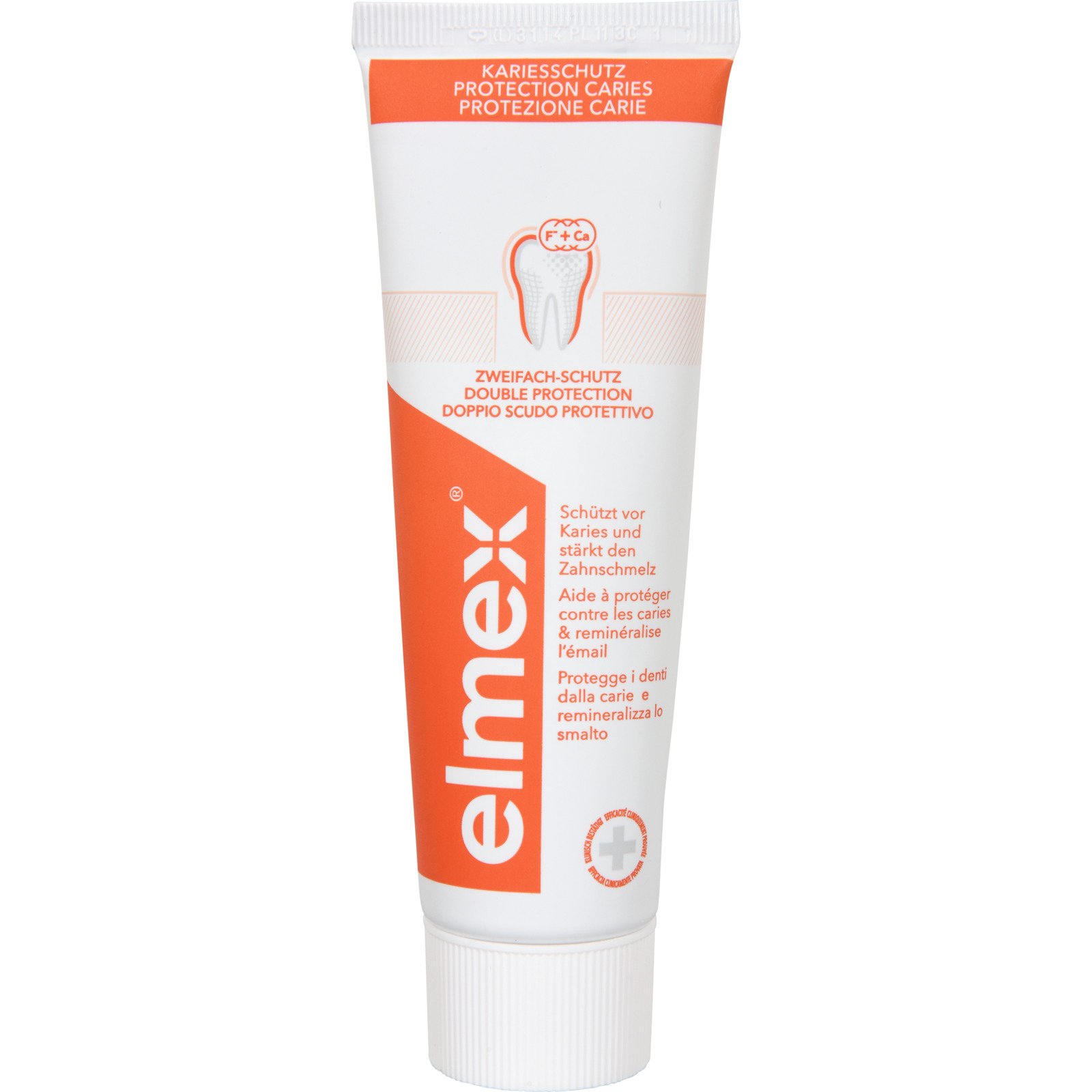 Elmex Zahnpasta Kariesschutz 2 x 75 ml