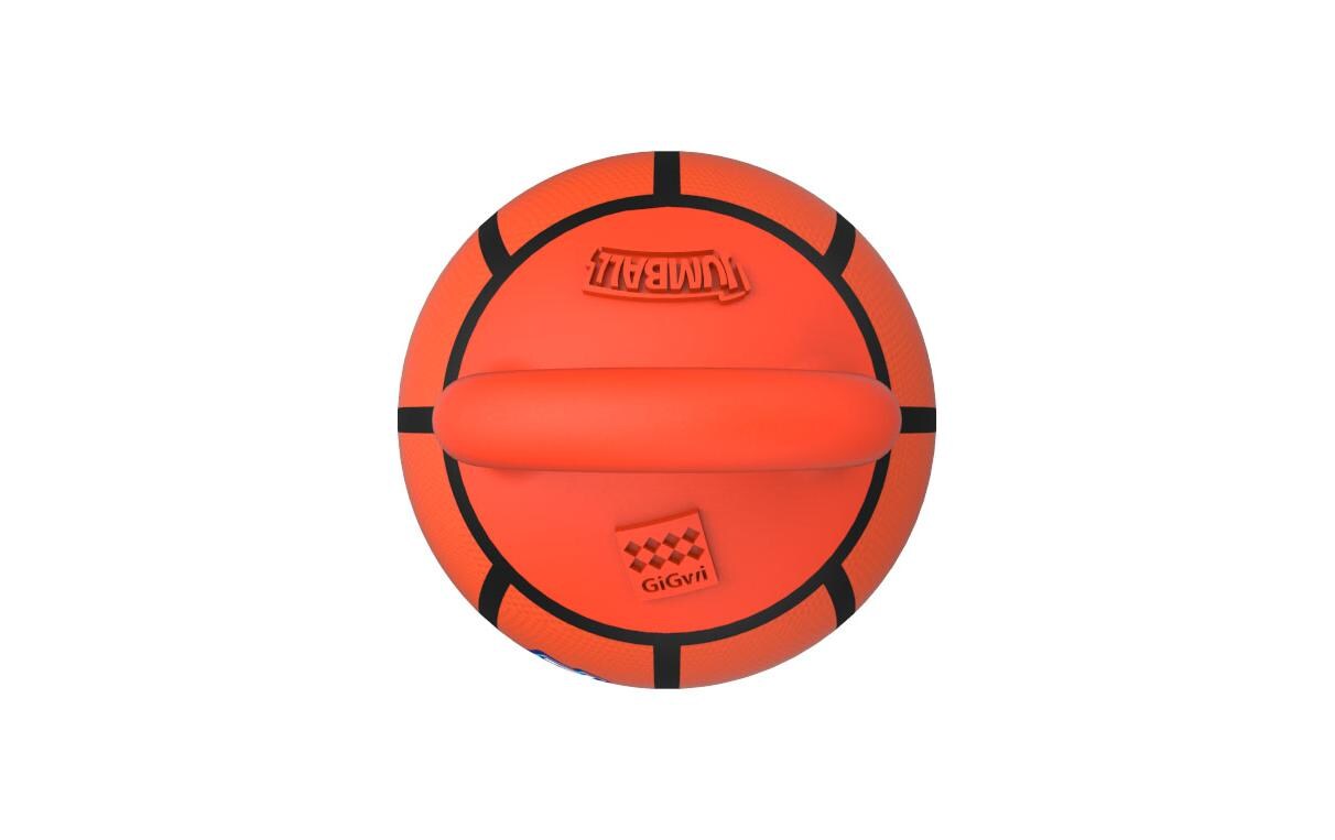 Hunde-Spielzeug Jumpball, Basketball, OrangeSpielzeug für Hunde