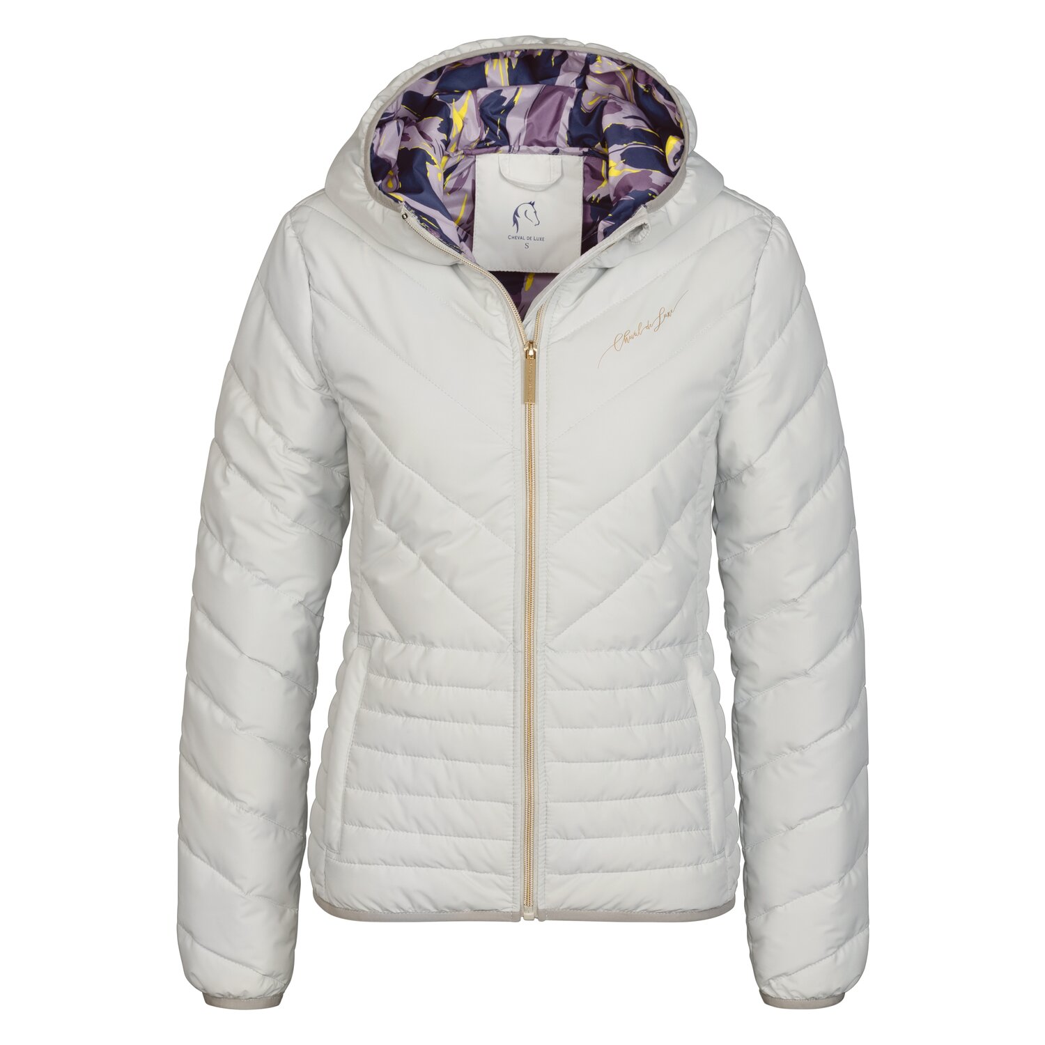 Cheval de Luxe Steppjacke  - pearl grey - XS