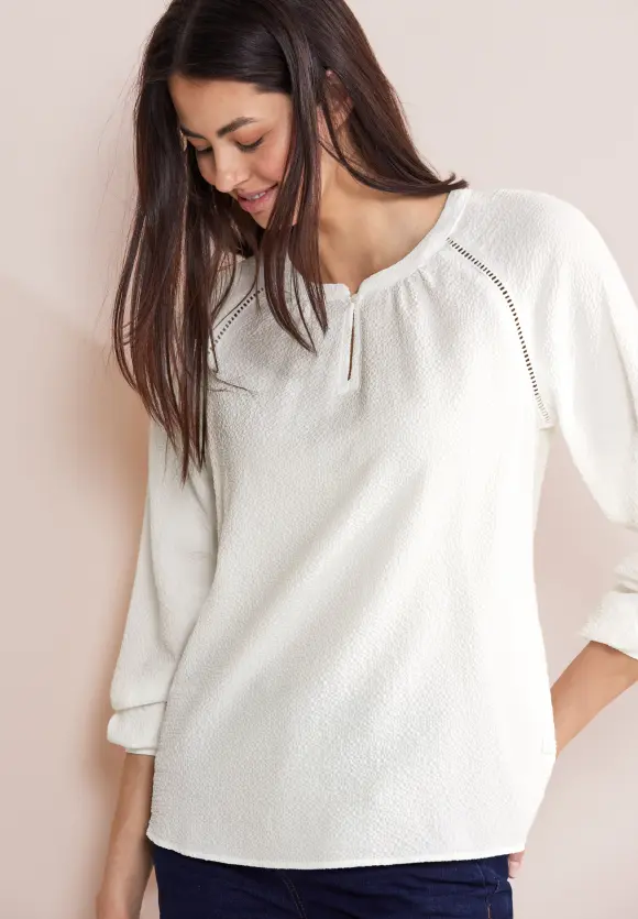 Raglan Bluse - off white
