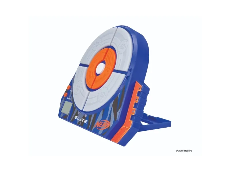 Jazwares Nerf - Elite Strike og Score Digital Target - hvid, blå, orange