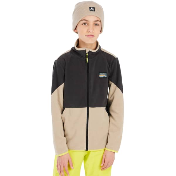 Veste polaire PROTEST PRTKUNO JR FULLZIP TOP DEEP GREY