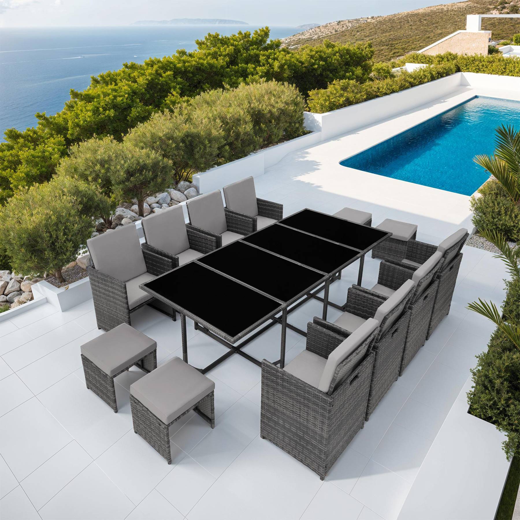 Rattan Sitzgruppe Palma