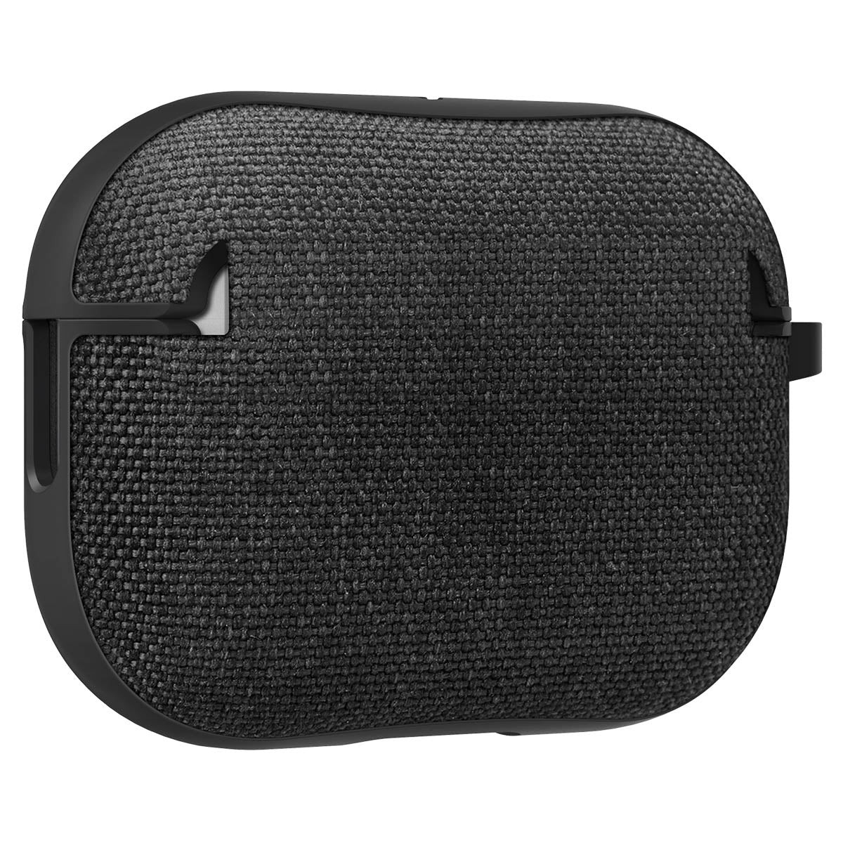 AirPods Pro 2 / AirPods Pro Urban Fit Hardcase Schutzhülle Abdeckung mit Schlüsselring (ACS05483) - Schwarz